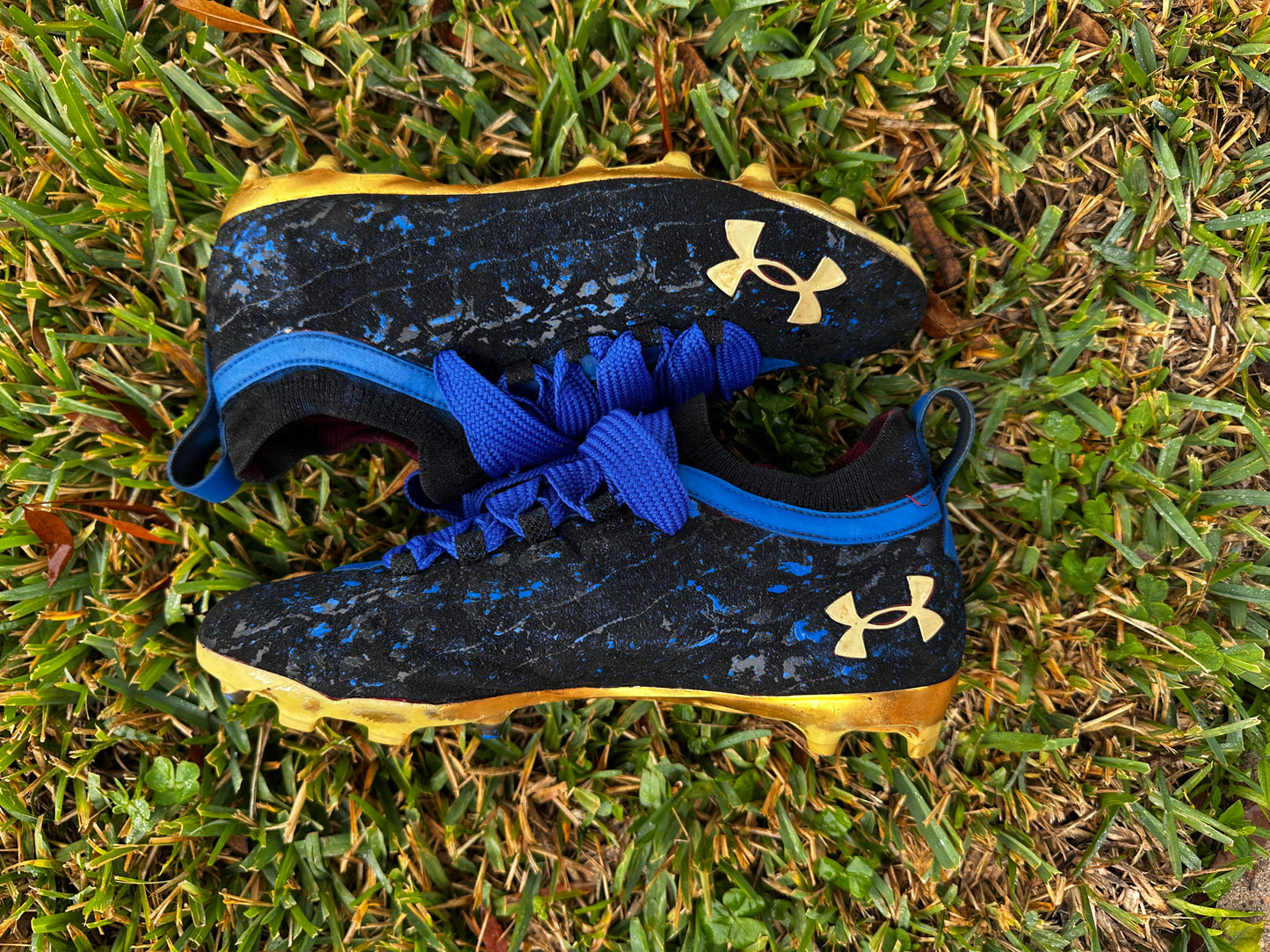 Custom under armour football cleats